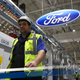A worker in a Ford plant in England. Photo credit: Getty Images